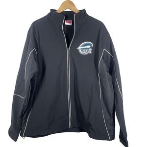 Syracuse Chiefs Milb Rawlings Men's Black Full Zip LinedJacket  Size L